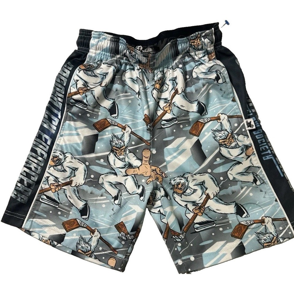 Flow Society, Sasquatch Enforcers  Youth Boys Size Medium Shorts!